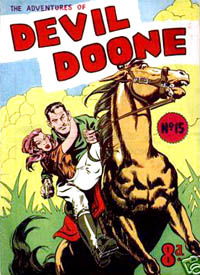 The Adventures of Devil Doone (Colour Comics, 1950 series) #15 ([February 1952?])