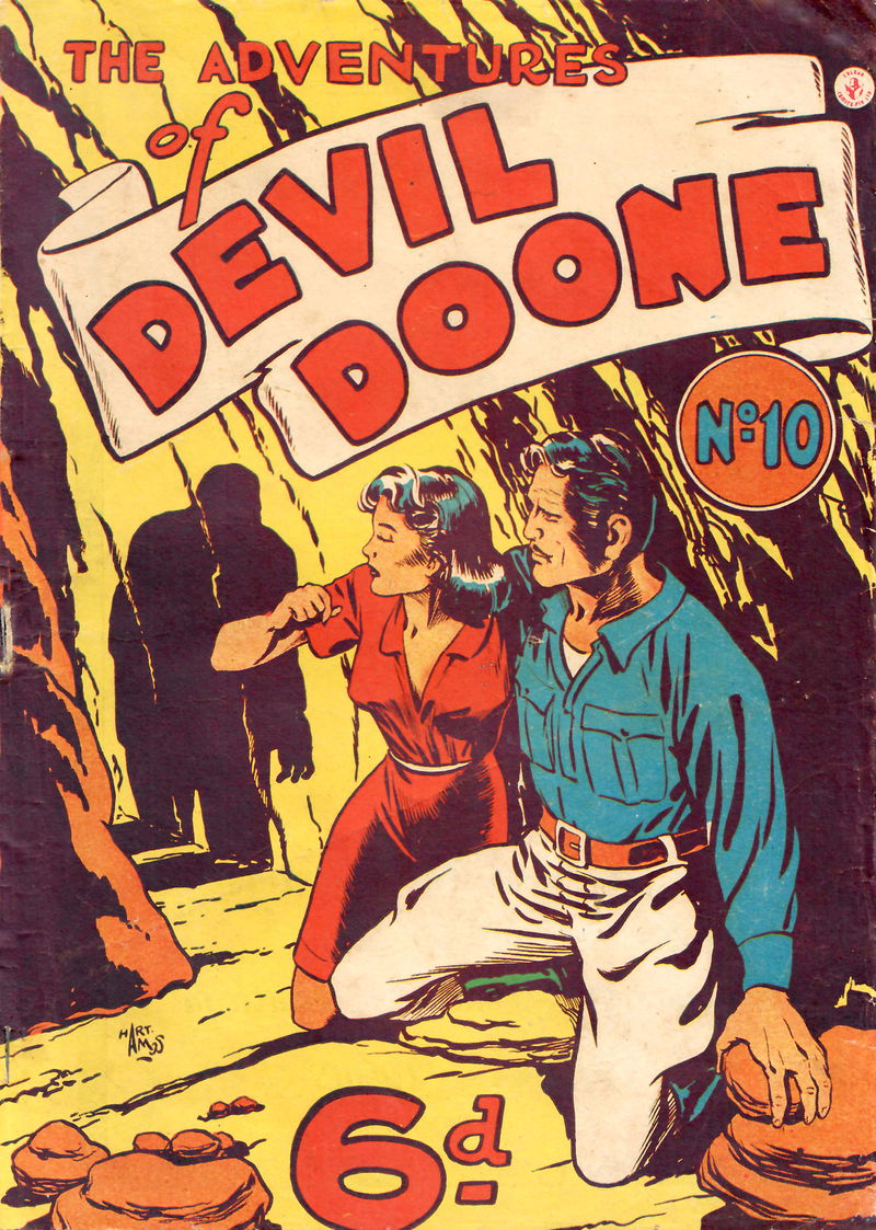 The Adventures of Devil Doone (Colour Comics, 1950 series) #10 ([1950?])