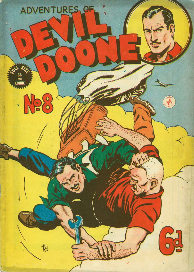 The Adventures of Devil Doone (Colour Comics, 1950 series) #8 ([May 1950?])