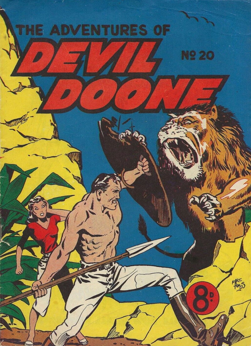 The Adventures of Devil Doone (Colour Comics, 1950 series) #20 ([May 1953?])