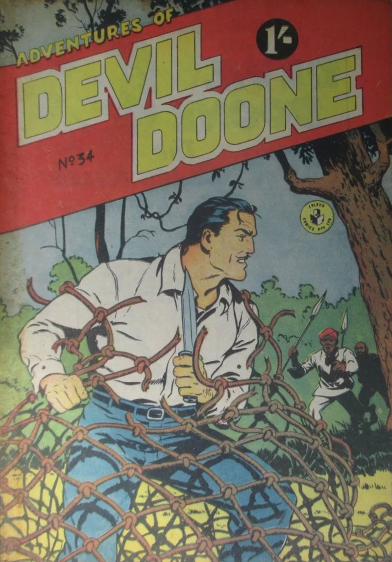 Adventures of Devil Doone (Colour Comics, 1958 series) #34 ([March 1958?])