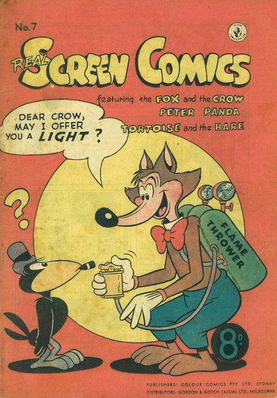 Real Screen Comics  #7 ([November 1954?])
