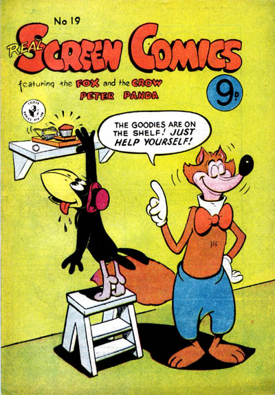 Real Screen Comics  #19 ([November 1955?])