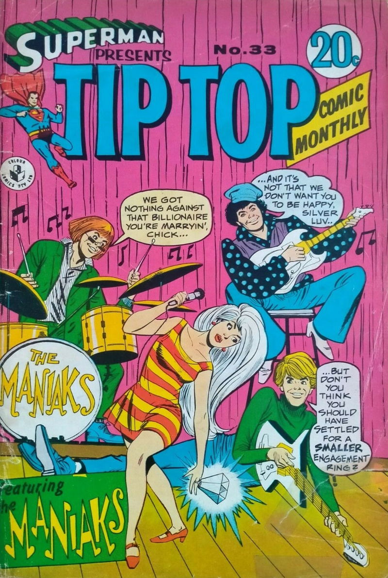 Superman Presents Tip Top Comic Monthly (Colour Comics, 1965 series) #33 ([January 1968])