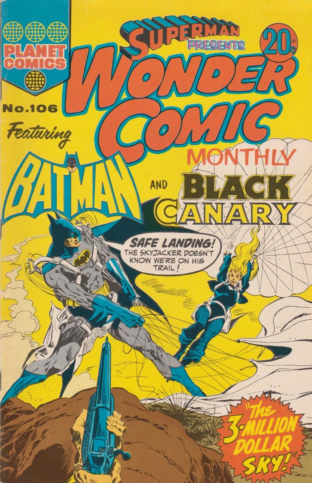 Superman Presents Wonder Comic Monthly (KG Murray, 1973 series) #106 ([February 1974])