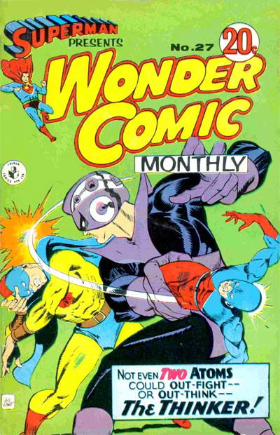 Superman Presents Wonder Comic Monthly (Colour Comics, 1965 series) #27 [July 1967]