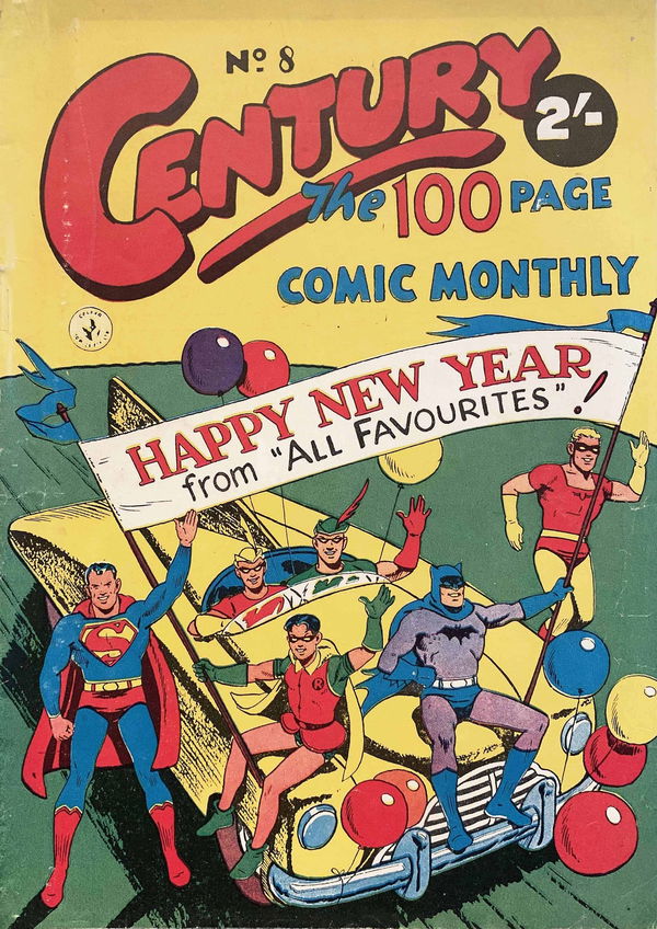 Century the 100 Page Comic Monthly (Colour Comics, 1956 series) #8 [January 1957?]