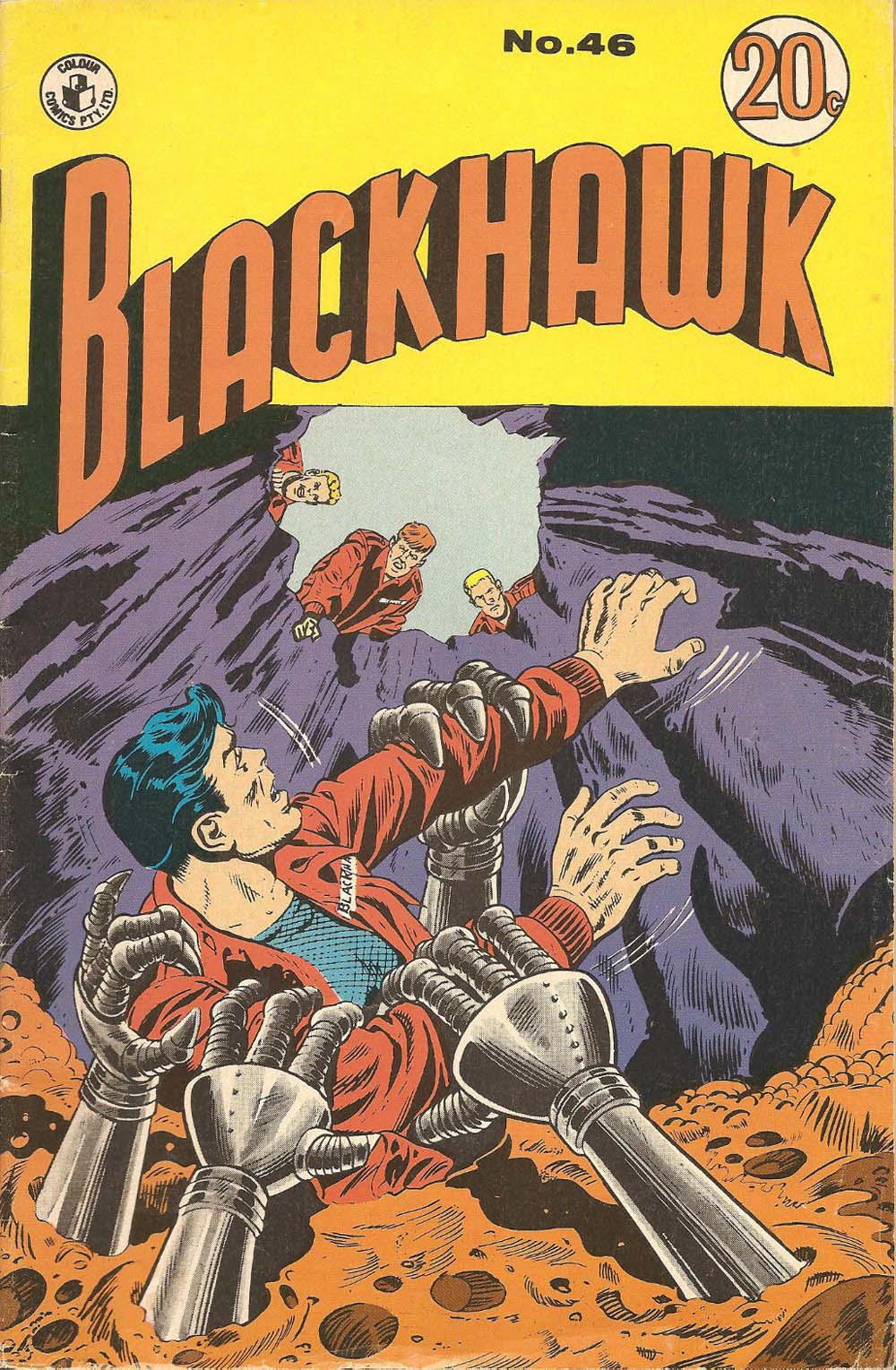 Blackhawk (Colour Comics, 1960 series) #46 ([April 1971?])