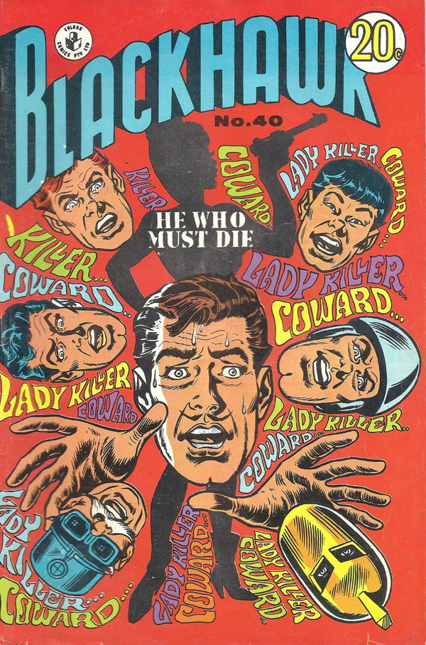 Blackhawk (Colour Comics, 1960 series) #40 ([October 1969?])