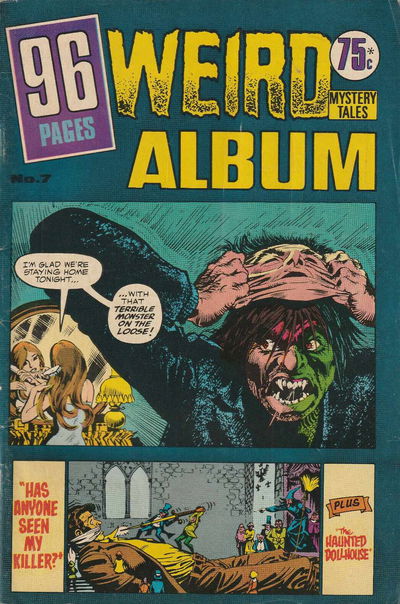 Weird Mystery Tales Album (Murray, 1978 series) #7