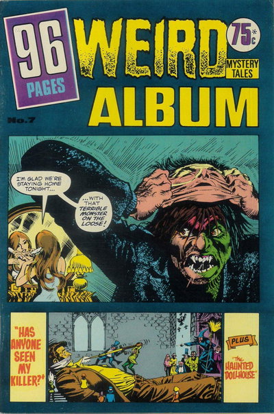 Weird Mystery Tales Album  #7 ([October 1978])