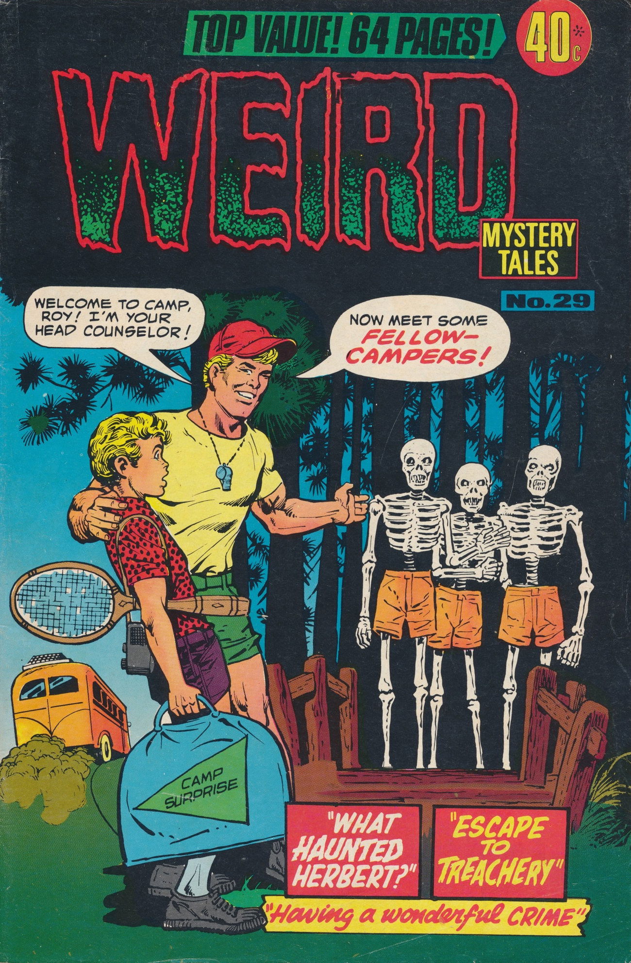 Weird Mystery Tales (Murray, 1977 series) #29 (June 1977)