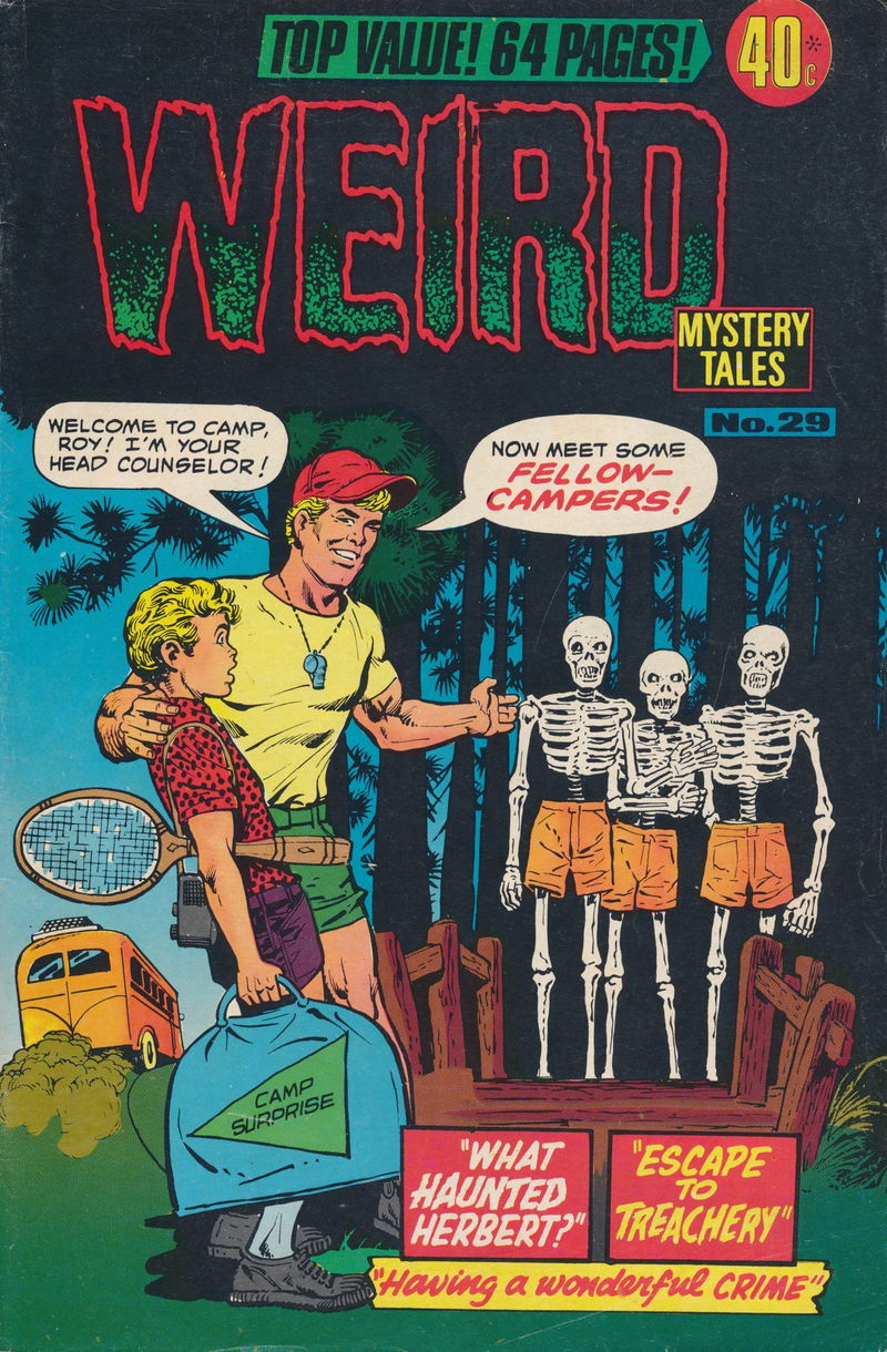 Weird Mystery Tales (Murray, 1977 series) #29 (June 1977)