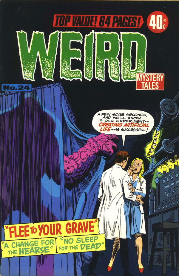 Weird Mystery Tales (KG Murray, 1973? series) #24 ([August 1976])