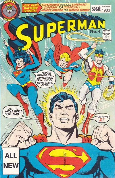 Superman (Federal, 1983 series) #4 April-May 1983