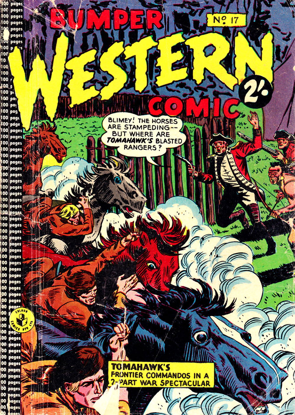 Bumper Western Comic (Colour Comics, 1959 series) #17 ([November 1963?])