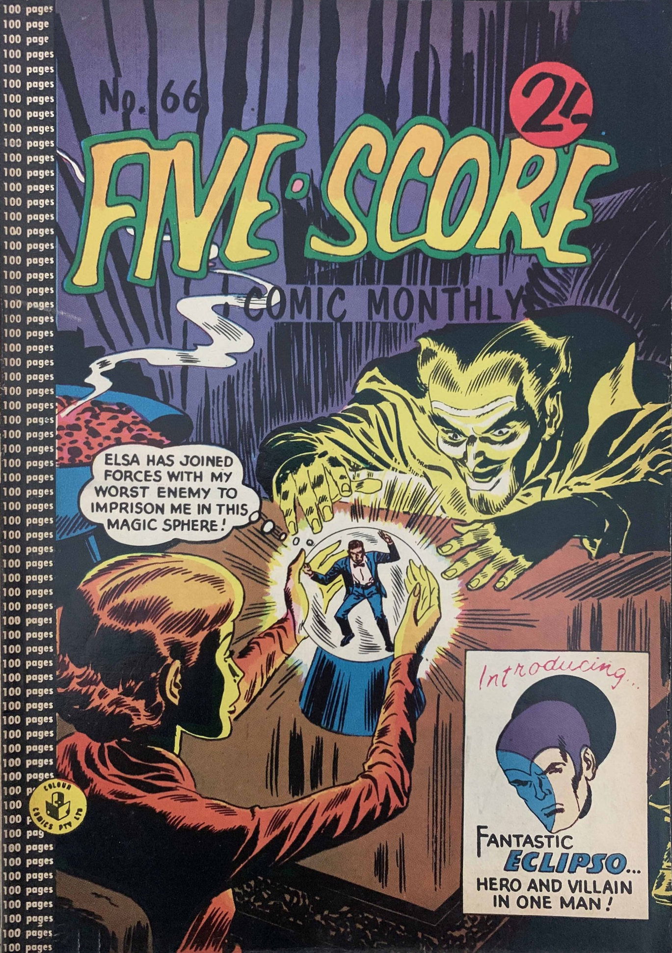 Five-Score Comic Monthly (Colour Comics, 1961 series) #66 ([October 1963])