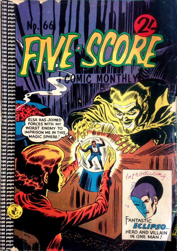 Five-Score Comic Monthly (Colour Comics, 1961 series) #66 ([October 1963?])