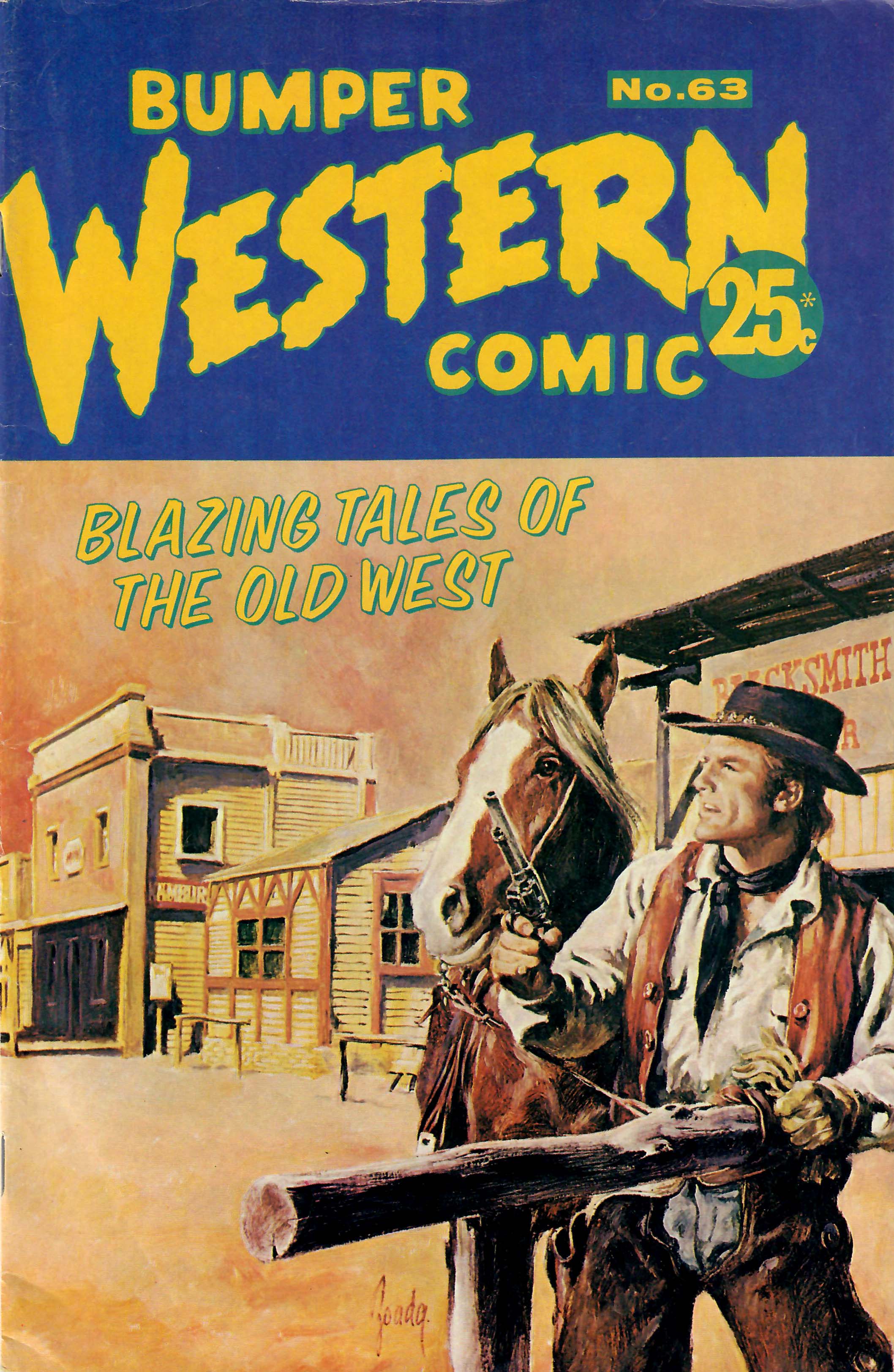 Bumper Western Comic (KG Murray, 1973 series) #63 ([July 1975])