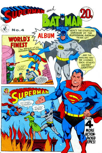 Superman and Batman Album (Colour Comics, 1968 series) #4 [March 1969?]