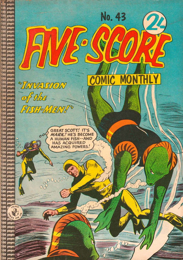 Five-Score Comic Monthly (Colour Comics, 1961 series) #43 ([November 1961?])