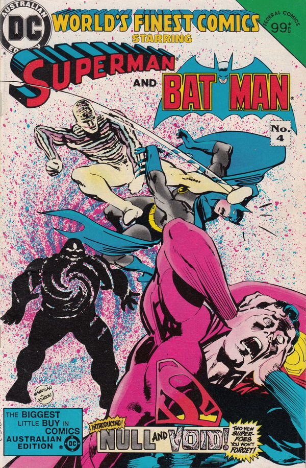 World's Finest Comics Starring Superman & Batman (Federal, 1984 series) #4 ([October 1984?])