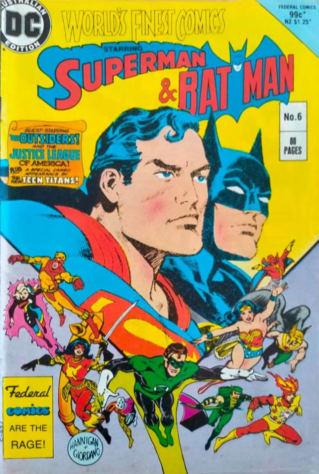 World's Finest Comics Starring Superman & Batman (Federal, 1984 series) #6 ([February 1985?])