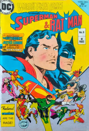 World's Finest Comics Starring Superman & Batman (Federal, 1984 series) #6 ([February 1985?])