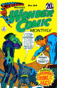Superman Presents Wonder Comic Monthly  #54 ([October 1969?])