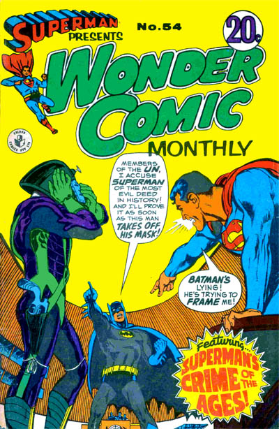 Superman Presents Wonder Comic Monthly  #54 ([October 1969?])