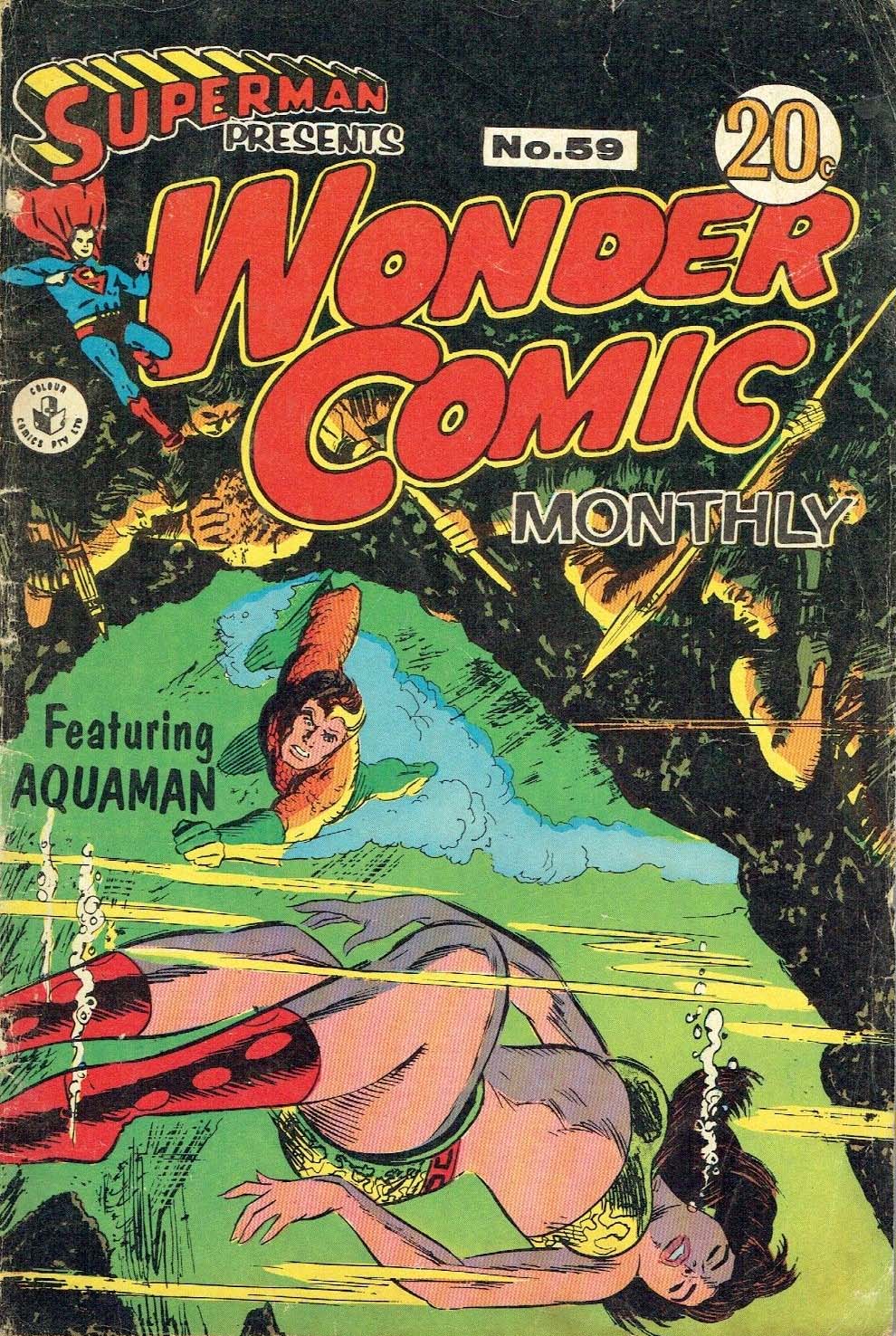 Superman Presents Wonder Comic Monthly (Colour Comics, 1965 series) #59 ([March 1970?])