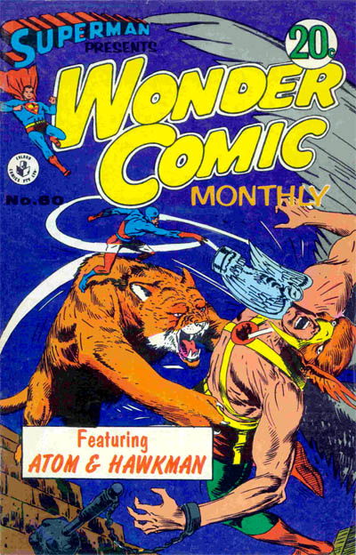 Superman Presents Wonder Comic Monthly (Colour Comics, 1965 series) #60 ([April 1970?])