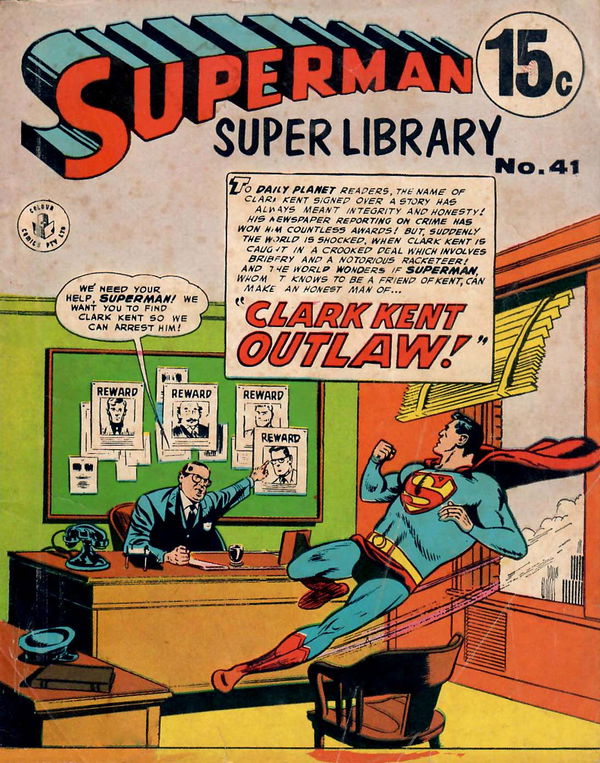 Superman Super Library (Colour Comics, 1964 series) #41 ([October 1967?])