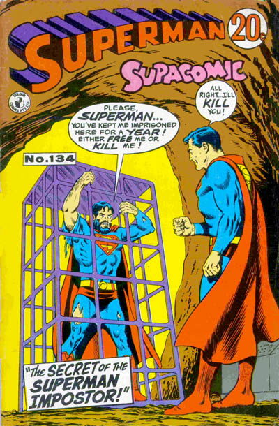 Superman Supacomic (Colour Comics, 1959 series) #134 [October 1970?]