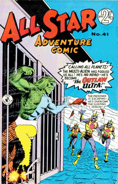 All Star Adventure Comic (Colour Comics, 1960 series) #41 [October 1966?]