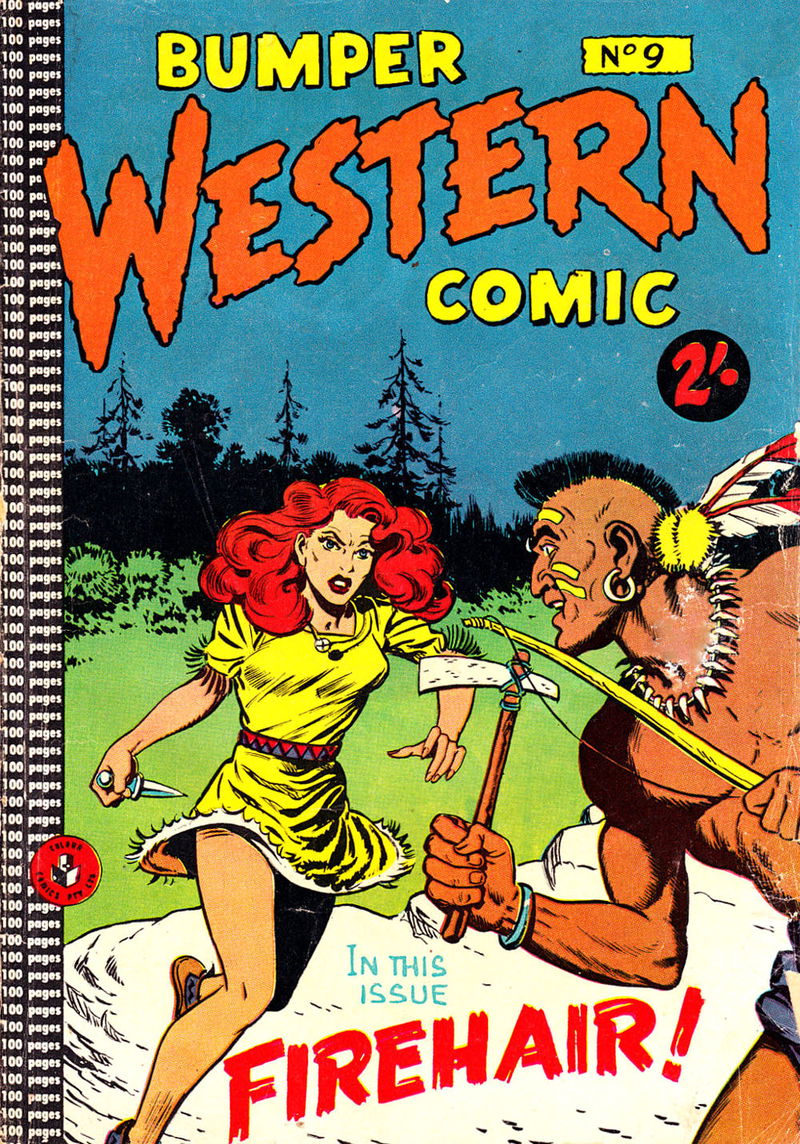 Bumper Western Comic (Colour Comics, 1959 series) #9 ([November 1961?])