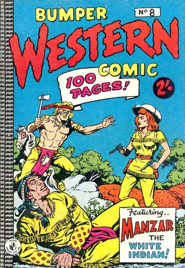 Bumper Western Comic (Colour Comics, 1959 series) #8 ([August 1961?])