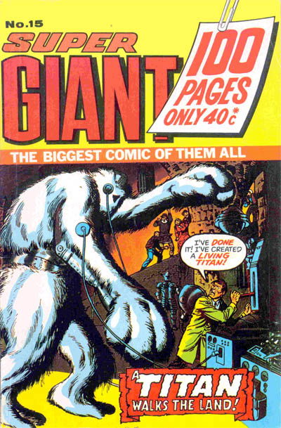 Super Giant (KG Murray, 1974 series) #15 ([May 1975?])