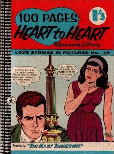 Heart to Heart Romance Library (Colour Comics, 1958 series) #75 ([August 1964?])