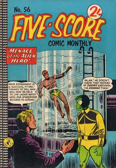 Five-Score Comic Monthly  #56 (December 1962)