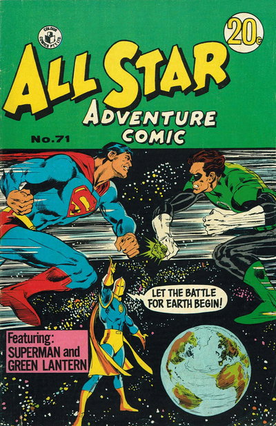 All Star Adventure Comic  #71 (October 1971)