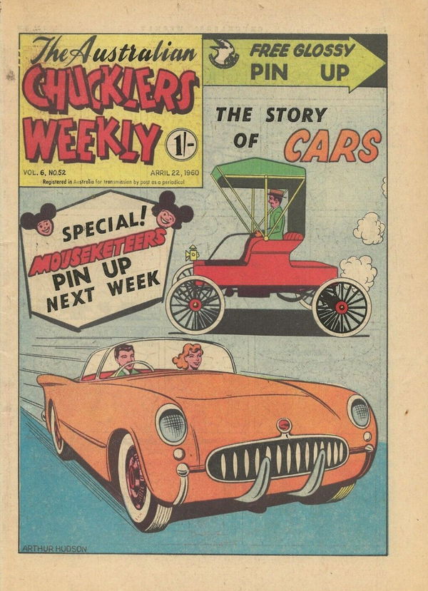 The Australian Chucklers Weekly (Chucklers, 1959 series) v6#52 (22 April 1960)