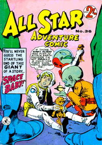 All Star Adventure Comic (Colour Comics, 1960 series) #36