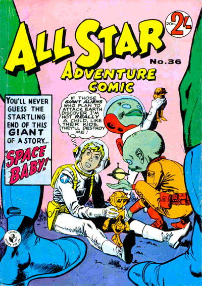 All Star Adventure Comic (Colour Comics, 1960 series) #36 [December 1965?]