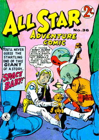 All Star Adventure Comic  #36 ([December 1965?])