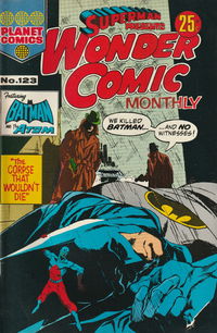 Superman Presents Wonder Comic Monthly (KG Murray, 1973 series) #123