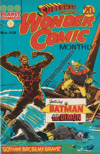 Superman Presents Wonder Comic Monthly  #112 ([August 1974])