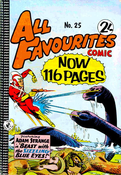All Favourites Comic (Colour Comics, 1960 series) #25 ([June 1961?])