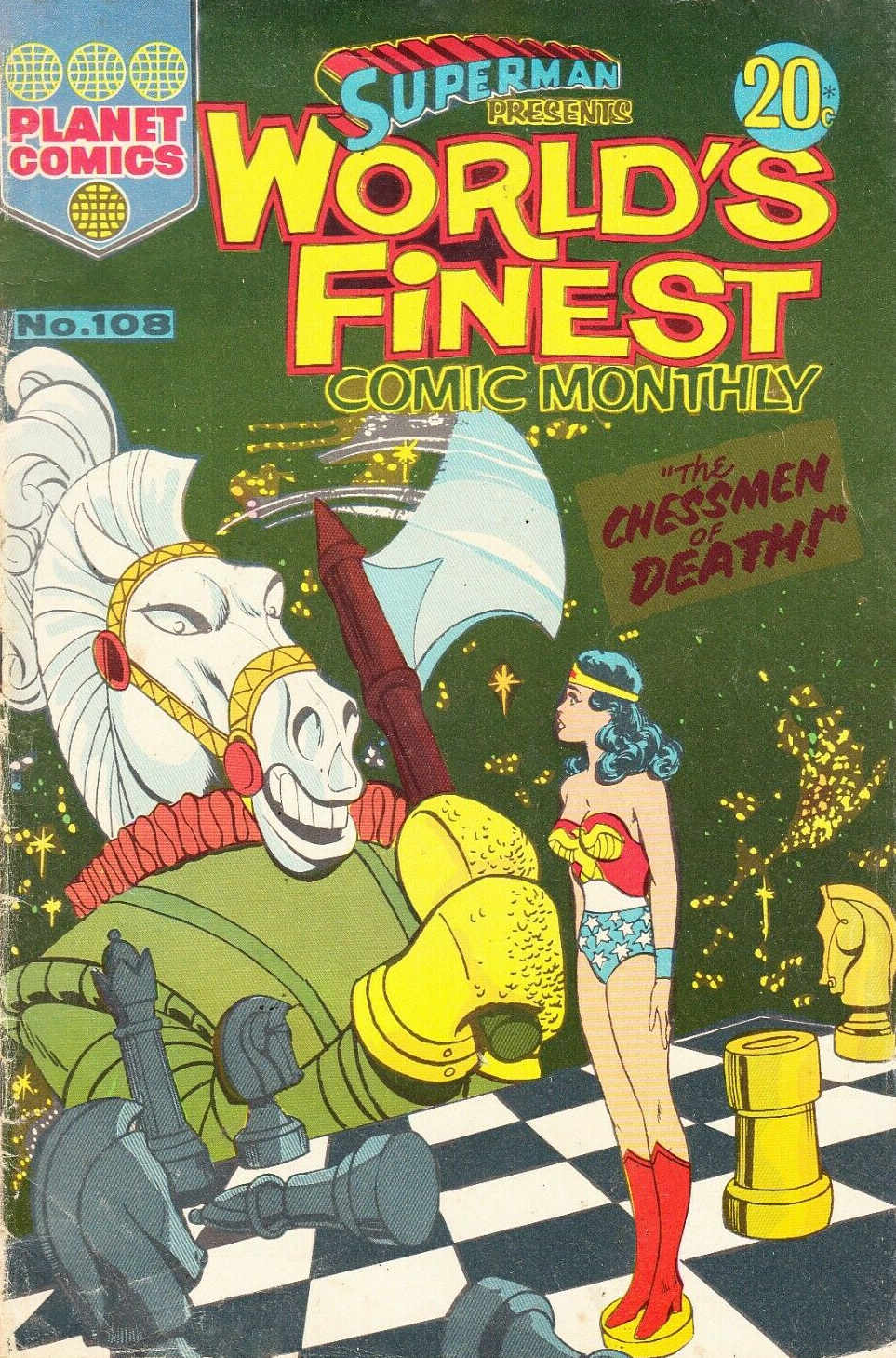 Superman Presents World's Finest Comic Monthly (KG Murray, 1974 series) #108 ([April 1974])