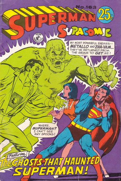 Superman Supacomic (Colour Comics, 1959 series) #163 [March 1973?]